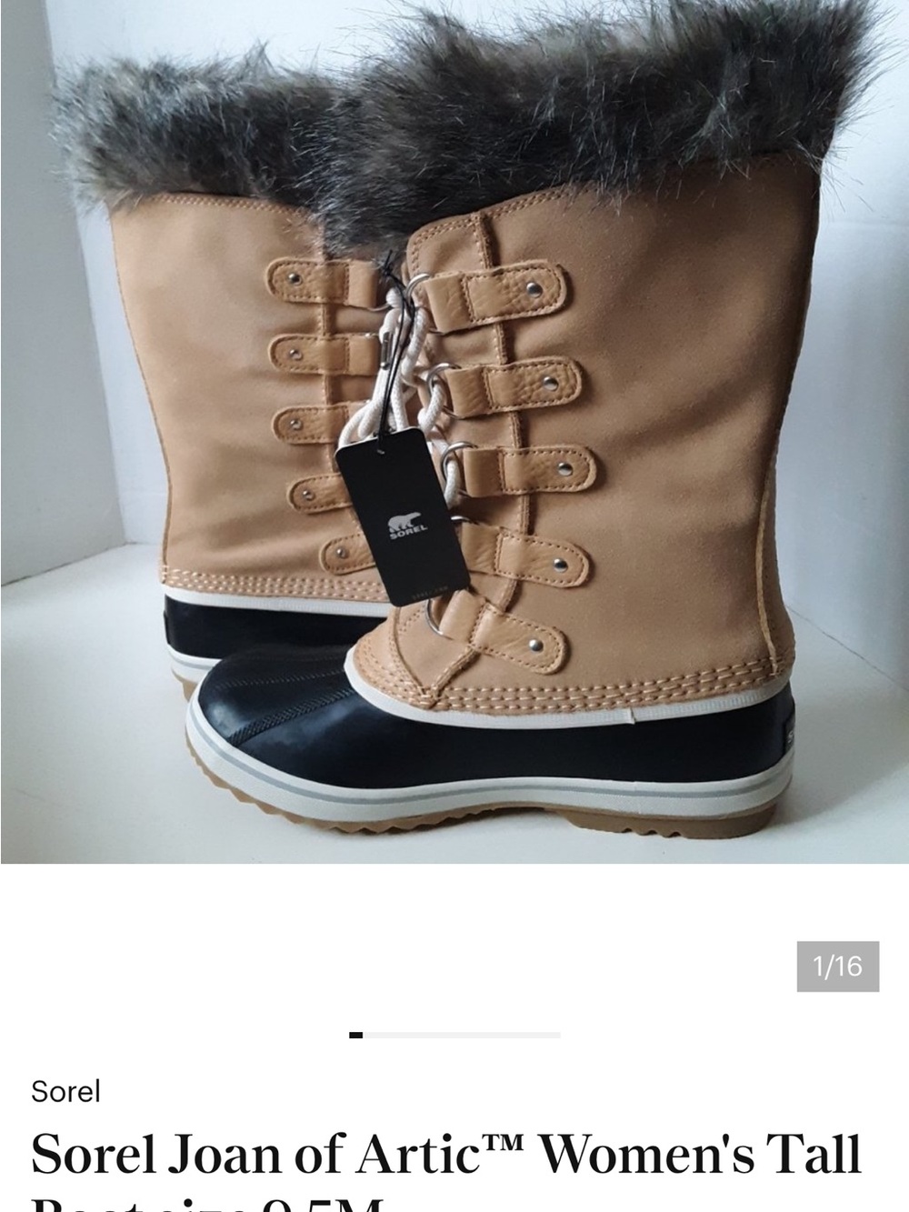 Sorel Joan of Artic™ Women's Tall Boot size 9.5M